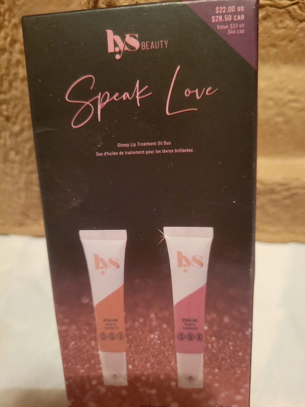 Speak Love Glossy Lip Treatment Duo - Pink & Peach